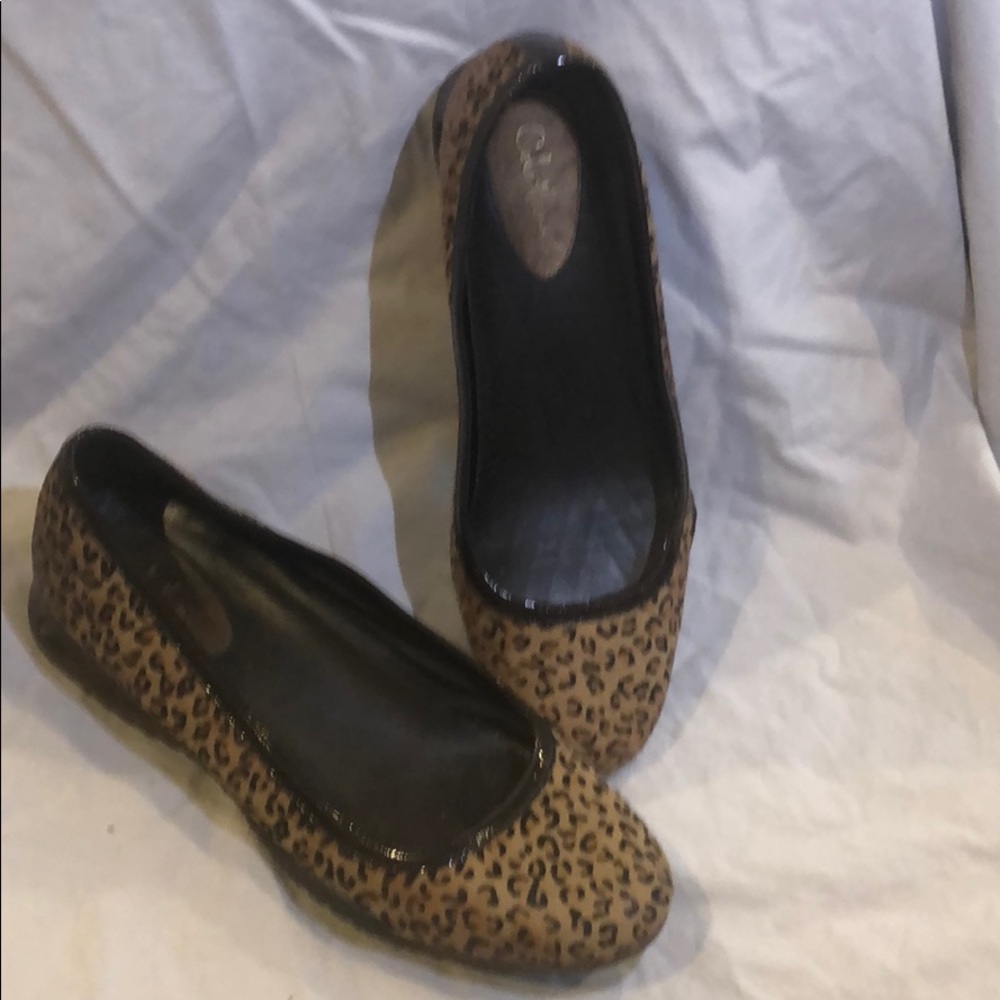 Cole Haan, Nike Air, Leopard Print Ballet Flats